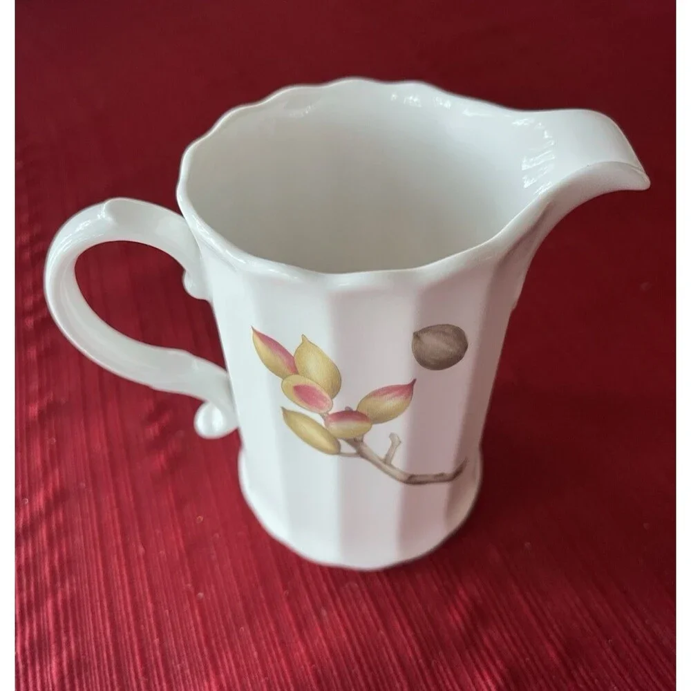 Mikasa Maxima Belle Terre Creamer Pitcher Japan CAJ05 Fruit Scalloped